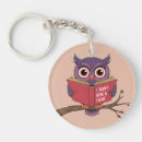 Buscar gusano de libro llaveros Adorable