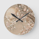 Buscar flor del ciruelo relojes de pared Para todos