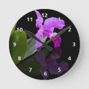 Buscar orquídea relojes de pared Jardín