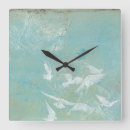 Buscar birds relojes de pared Blue
