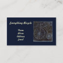 Buscar tienda la bicicleta de tarjetas de visita Rueda