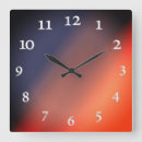 Buscar gris y rojo relojes de pared General y unisex