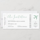 Buscar suave 10x23 invitaciones Tarjeta de embarque