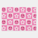 Buscar a cuadros papel de regalo Chica