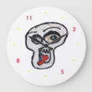 Buscar skull relojes de pared Funny
