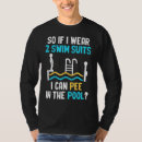 Buscar orinar camisetas Chiste