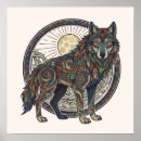 Buscar lobo tribal posters Fauna