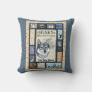 Buscar husky cojines Amante del perro
