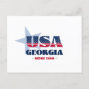 Buscar bandera de georgia postales 6 º estadía