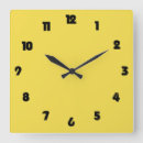 Buscar números negros relojes de pared Hora