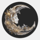 Buscar diosa de la luna pegatinas Místico