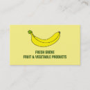 Buscar banana tarjetas de visita Plátanos