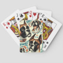 Buscar costura barajas de cartas Retro
