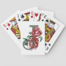Buscar alfabeto barajas de cartas Inicial