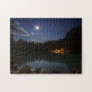 Buscar de la luna llena puzzles Paisaje