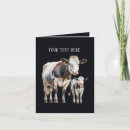 Buscar vacas divertidas tarjetas Divertido