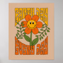 Buscar flor sonriente posters Retro