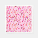 Buscar notas musicales servilletas Rosa