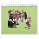 Buscar safari calendarios De animales de safari