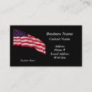 Buscar flag tarjetas de visita 4 de julio