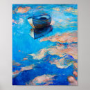 Buscar impresionistas posters Azul