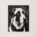 Buscar perro blanco negro puzzles Animal