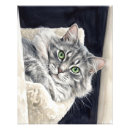 Buscar gato de ojos verdes posters Felino