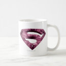 Buscar s escudo tazas Logotipo de superman