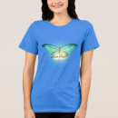 Buscar mariposas brillantes camisetas Para ella