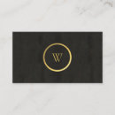 Buscar pizarra tarjetas de visita Monograma