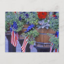 Buscar bandera de montana postales Americano