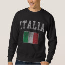 Buscar bandera italiana sudaderas Mejor venta