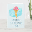 Buscar cono de helado tarjetas Dulce