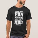 Buscar fangoso camisetas Obstáculo