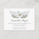 Buscar alas del ángel tarjetas de visita Para ella