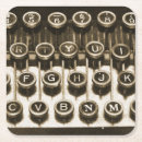 Buscar máquina de escribir posavasos Vintage