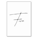 Buscar 5 tarjetas mesa Cinco