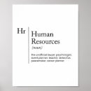 Buscar recursos humanos posters Divertido