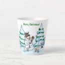 Buscar gato y árbol de navidad tazas Navidades