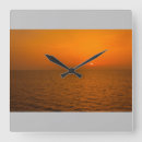 Buscar paisaje marino relojes de pared Cielo