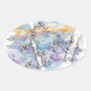 Buscar nubes ovales pegatinas General y unisex