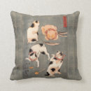 Buscar gato japonés cojines Vintage