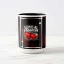 Buscar amor y pasión tazas Romántico