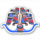 Buscar haida pegatinas Tribal