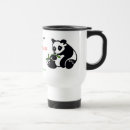 Buscar panda blanco y negro tazas Salvaje