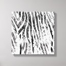 Buscar cebra abstracta lienzos Huella animal