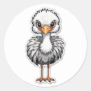 Buscar avestruz pegatinas Adorable