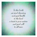 Buscar conciencia del planeta posters Verde