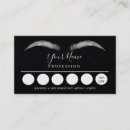 Buscar eyebrow tarjetas de visita Ojos
