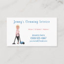 Buscar vacío tarjetas de visita Janitor